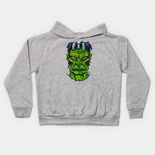 Frankenstein monster comic Kids Hoodie